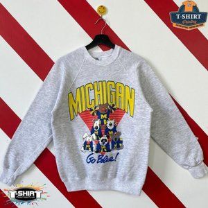 Vintage NCAA Michigan Wolverines Shirt, University of Michigan Shirt, Michigan G